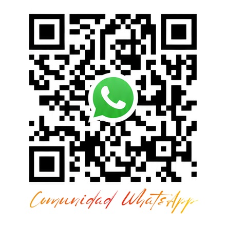 QR para entrar en la comunidad de WhatsApp